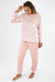 Pijama cutie corazon pink Rosado