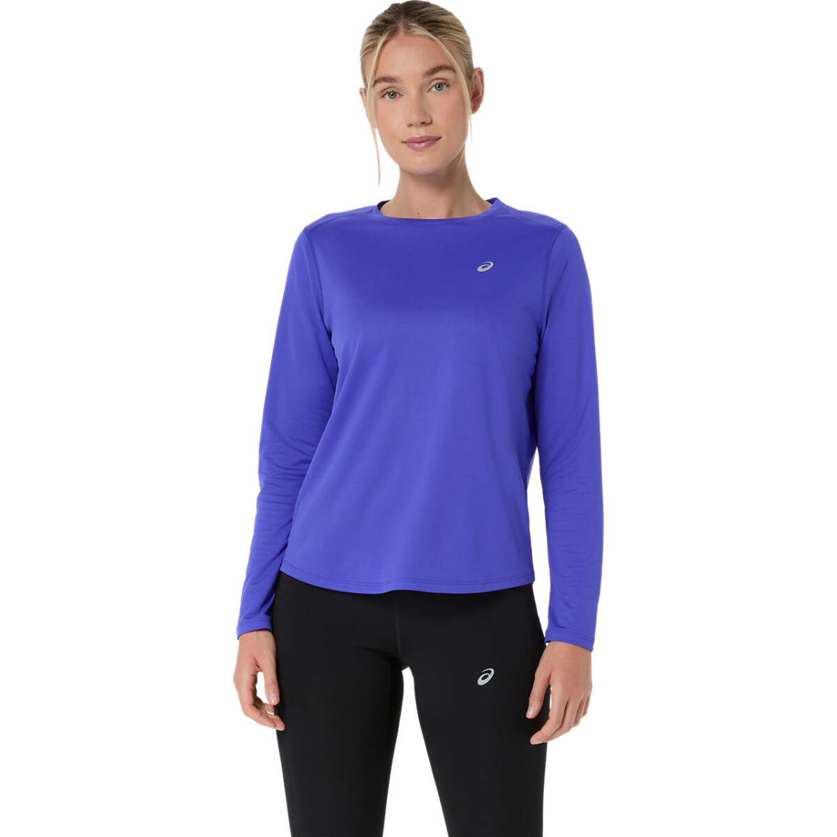 Polo Running Asics Silver LS Top Mujer 