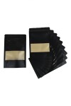 Pack x 100 - bolsa visor 15x23 cm NEGRO