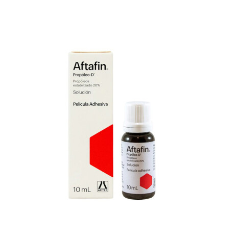 Aftafín Propóleo-D solución adhesiva 10 ml