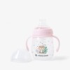 Vaso KIKKABOO 6m+ boquilla silicona rosa