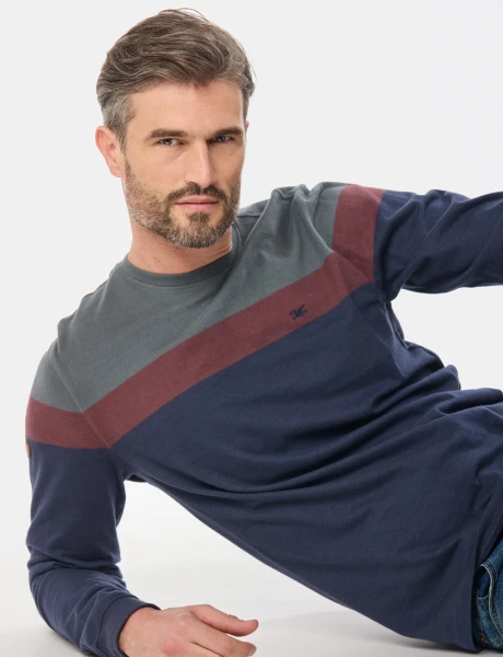 REMERA RAYADA Verde