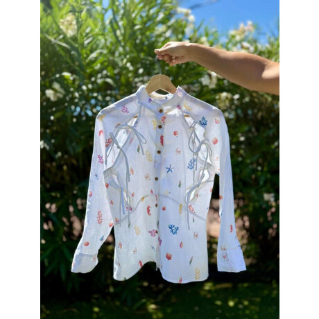 Blusa Turtle Blanco