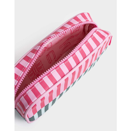 Cartuchera Estampada Combinacion Tricolor