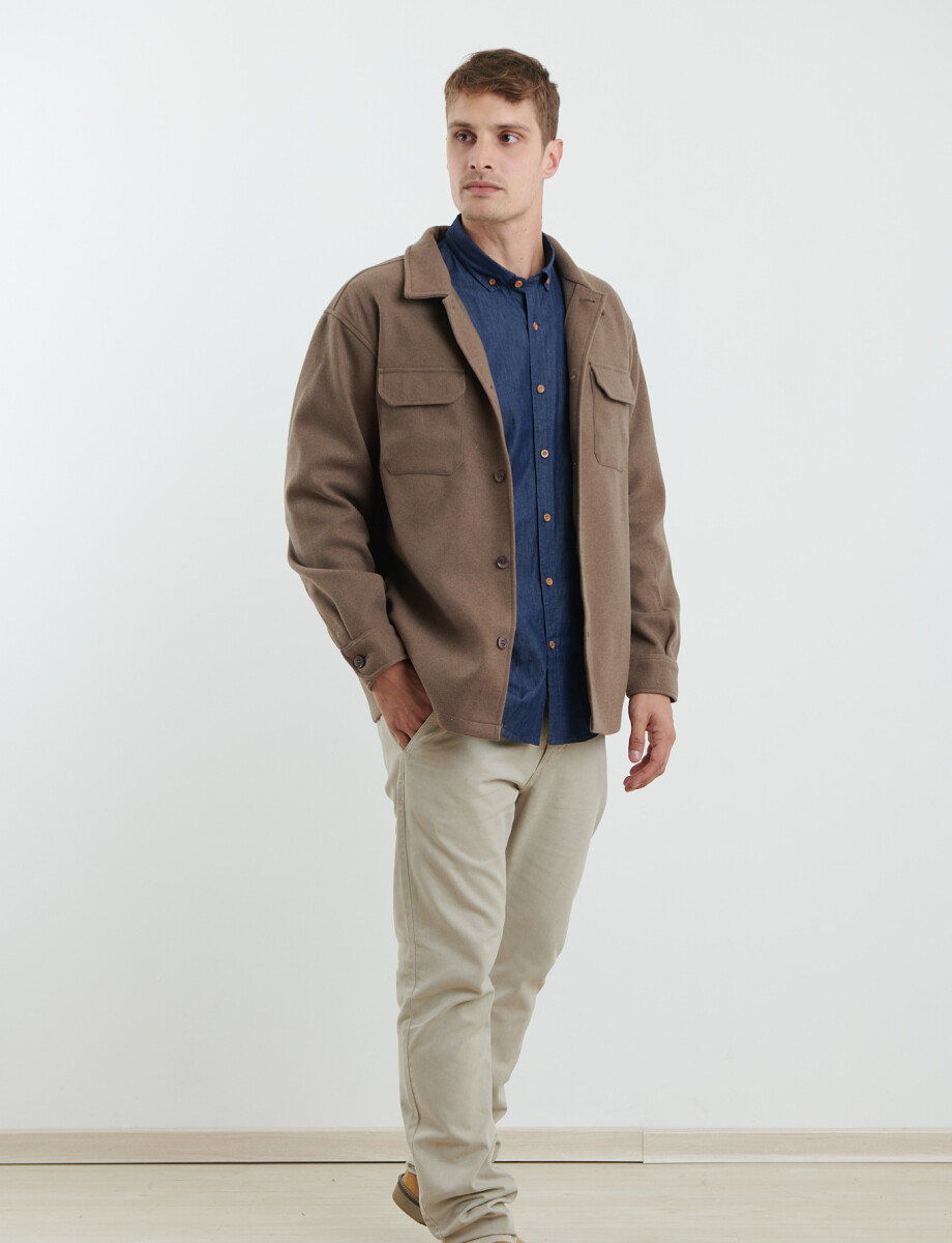 300272 SOBRECAMISA HARRY Marron