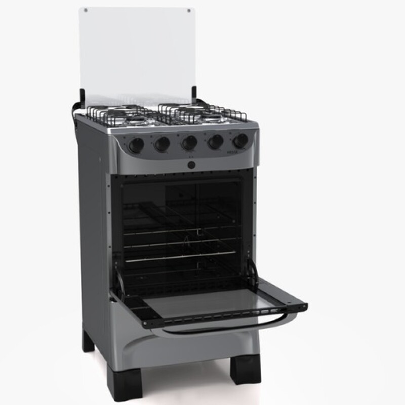 COCINA A GAS 4H HESSE GRIS COCINA A GAS 4H HESSE GRIS