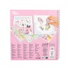 Libro con stickers Top Model - Dress me up Unicornio