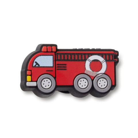 Jibbitz Tiny Red Fire Truck Multicolor