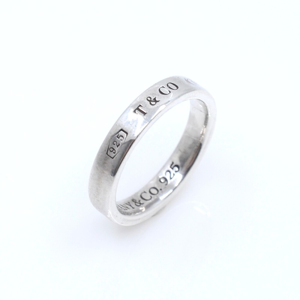 Anillo En Plata 925 Tiffany& Company, Medida Chica N° 11 Anillo En Plata 925 Tiffany& Company, Medida Chica N° 11