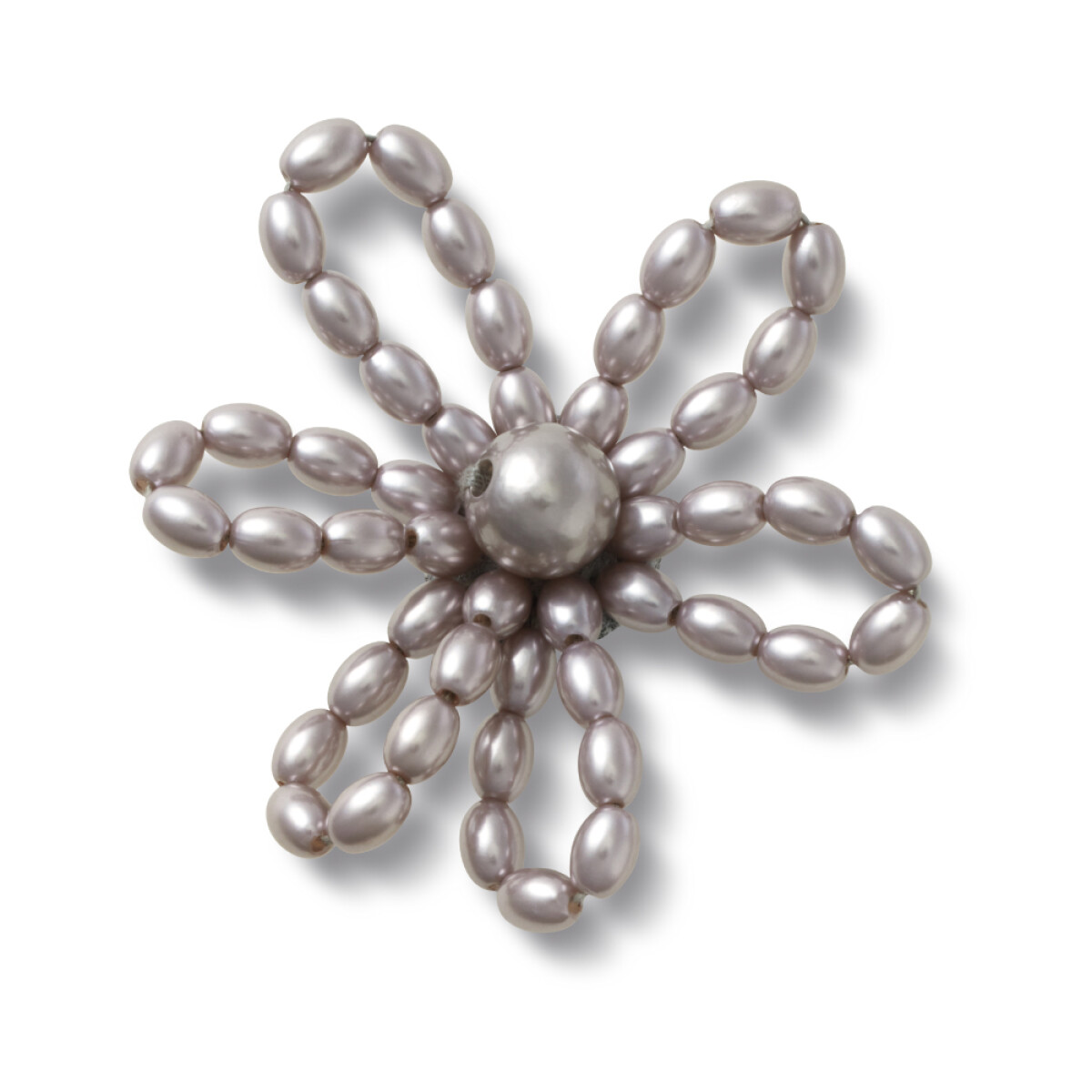 Jibbitz Black Pearl Beaded Daisy 