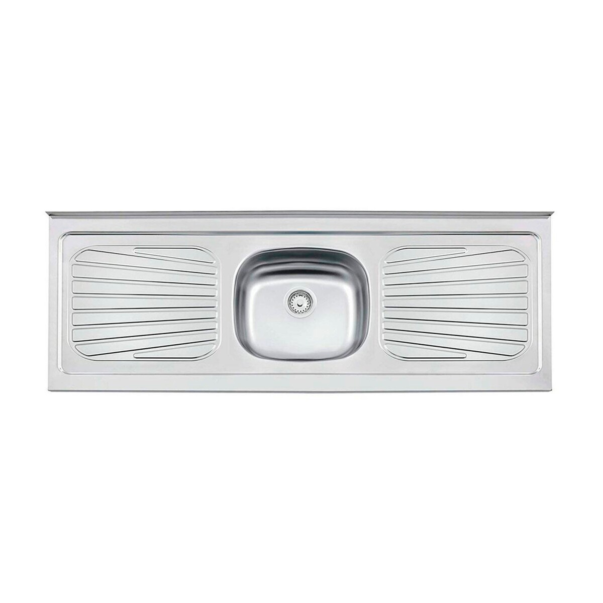 Piletas De Cocina Mesada Central 1500X525 C Valvula 3 ½ 