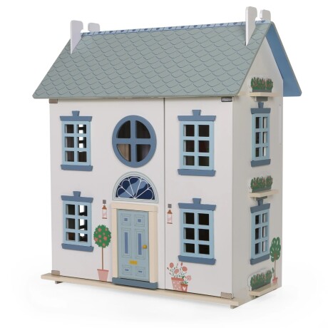 Casa de Muñecas en Madera 8015 3 Pisos con Accesorios 001
