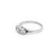 Anillo Platino Con 3 Brillantes Anillo Platino Con 3 Brillantes
