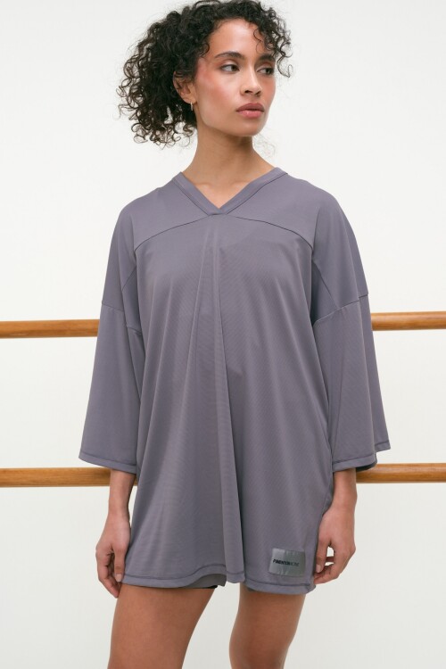 Remera Topacio Gris