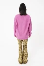 PANTALON FLARE DE LENTEJUELAS. Oro