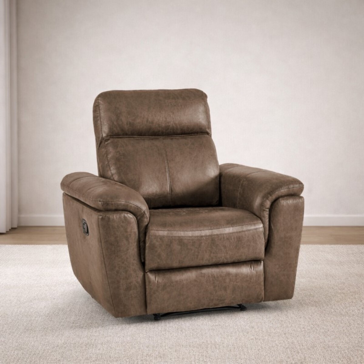 Sillón Reclinable Thomas 1 Cuerpo Choco - Chocolate 