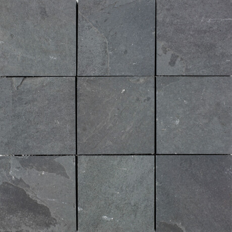 PIEDRA PARA PISO Y PARED EXTERIOR E INTERIOR EN PIEDRA ARDOSIA NATURAL NEGRA DE 40X40 SERIE ARDOSIA TROPICAL STONES 000