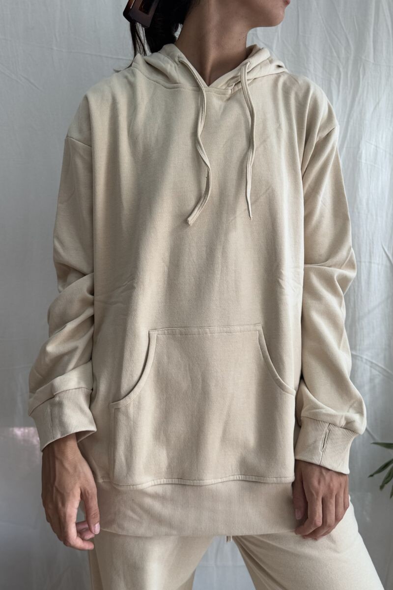 Buzo Oversize - Crema 