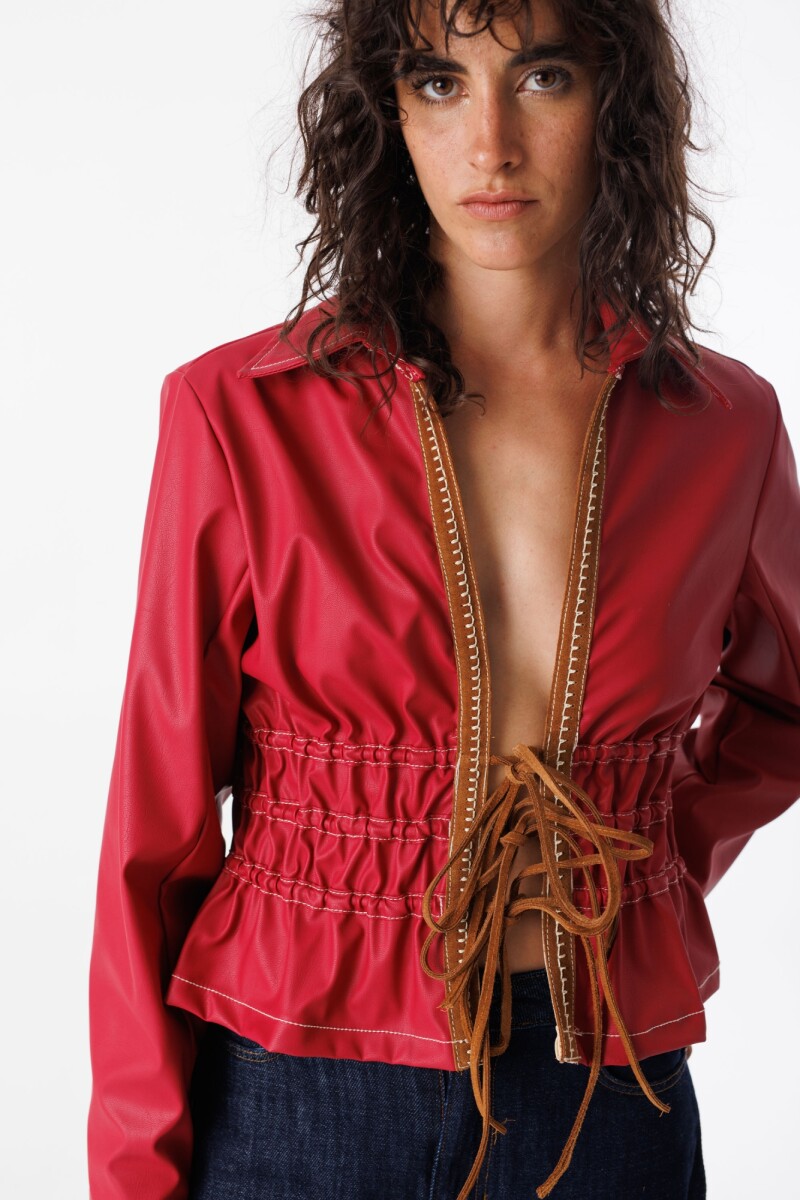 Chaqueta Aguileña Bordeaux