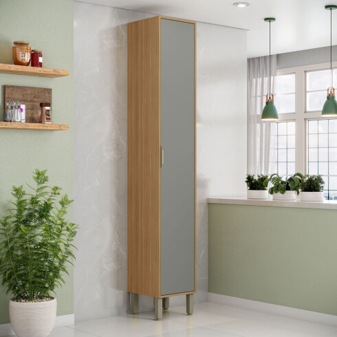 JUEGO COCINA MODULAR MOBILIARIO MDP COLORS FREIJO Y VERDE FREIJO Y VERDE