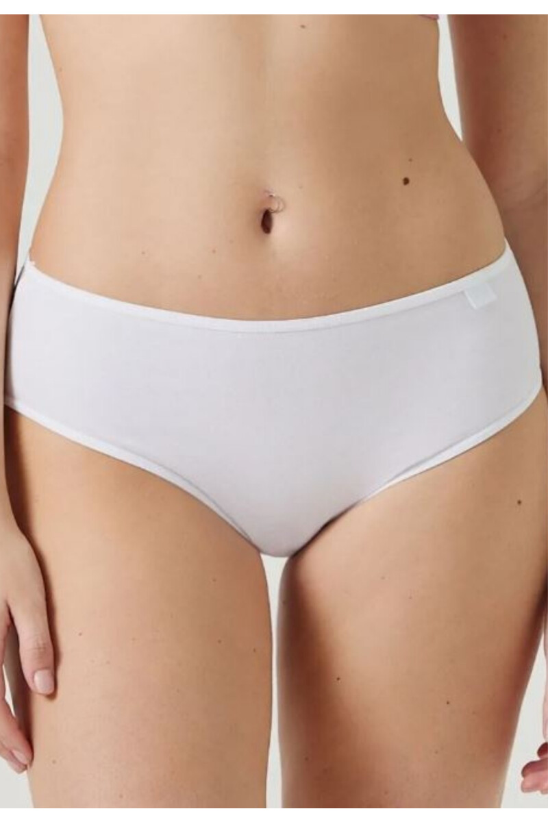 MEDIA BOMBACHA ALGODON BLANCO