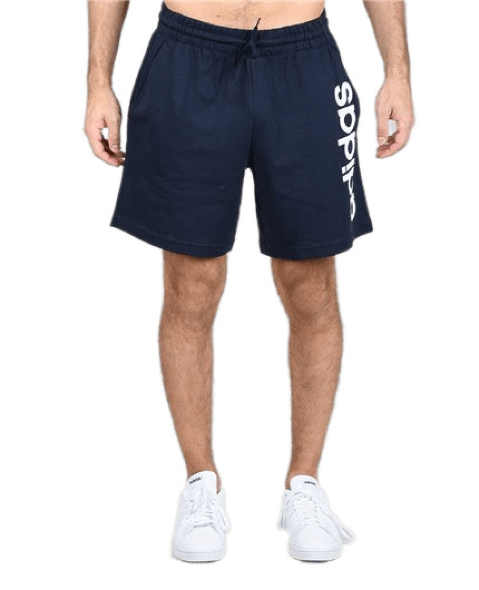 Short Adidas Moda Hombre Aeroready Essentials Logo Lineal Punto Jersey A - S/C 