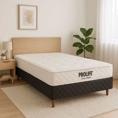 Sommier 2 plazas Pro life con pilow 138x188x20 S/C