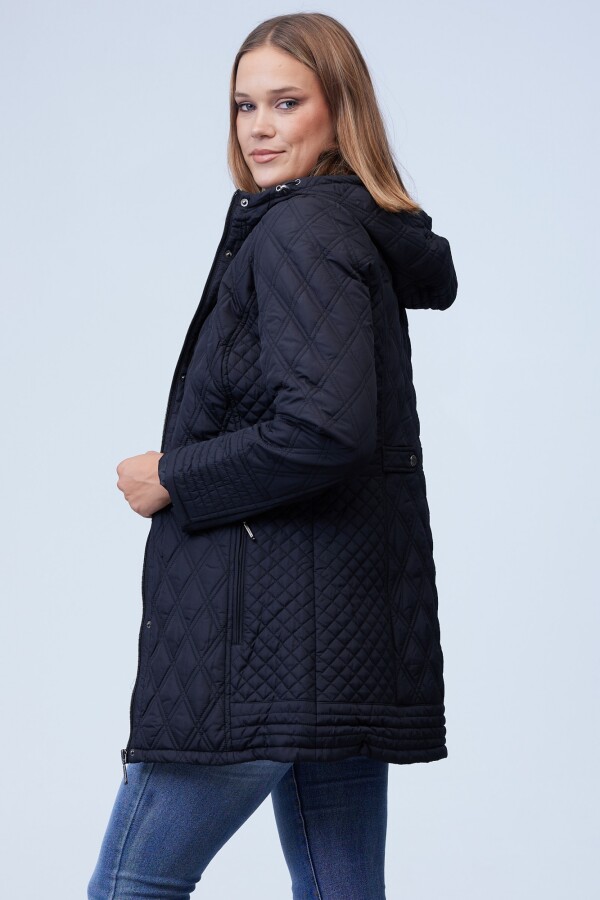 Campera Capitoneada NEGRO
