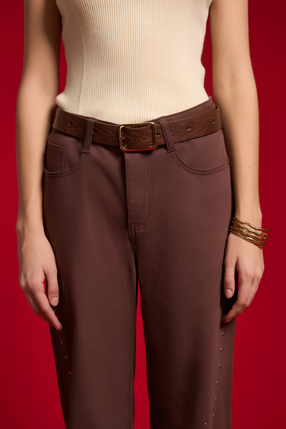 Pantalon Sulatia Chocolate