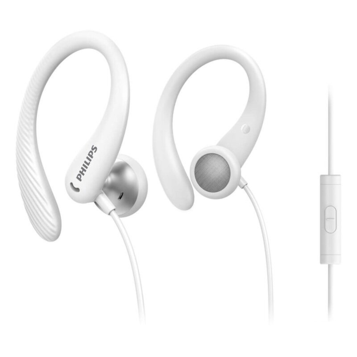 Auriculares Cableados PHILIPS Sport TAA1105WT/0 Con Micrófono - White 