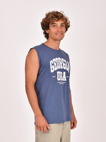 MUSCULOSA VERMON AZUL OSCURO