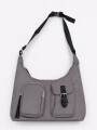 Cartera Neita Gris