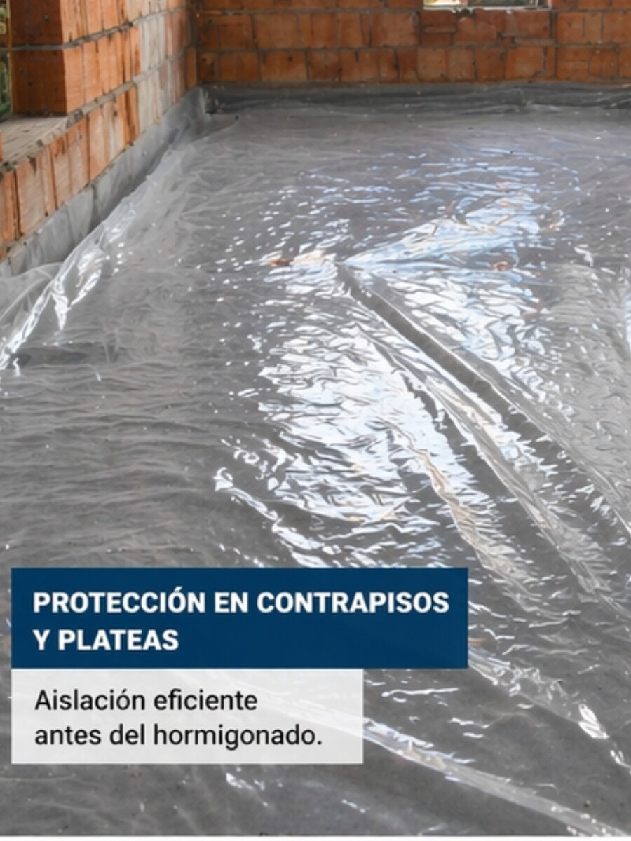 POLIETILENO TRANSPARENTE 200cm x 100mic transparente