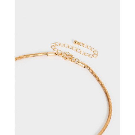 Collar Corto Multi Dijes Dorado