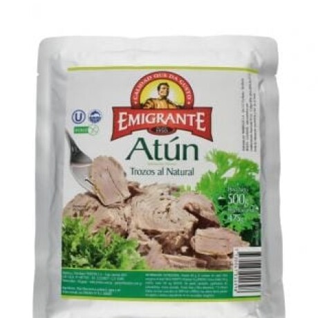 TROZOS DE ATUN AL NATURAL EMIGRANTE - 500 GRS 001