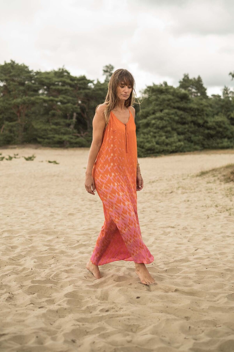 Vestido Costa Naranja