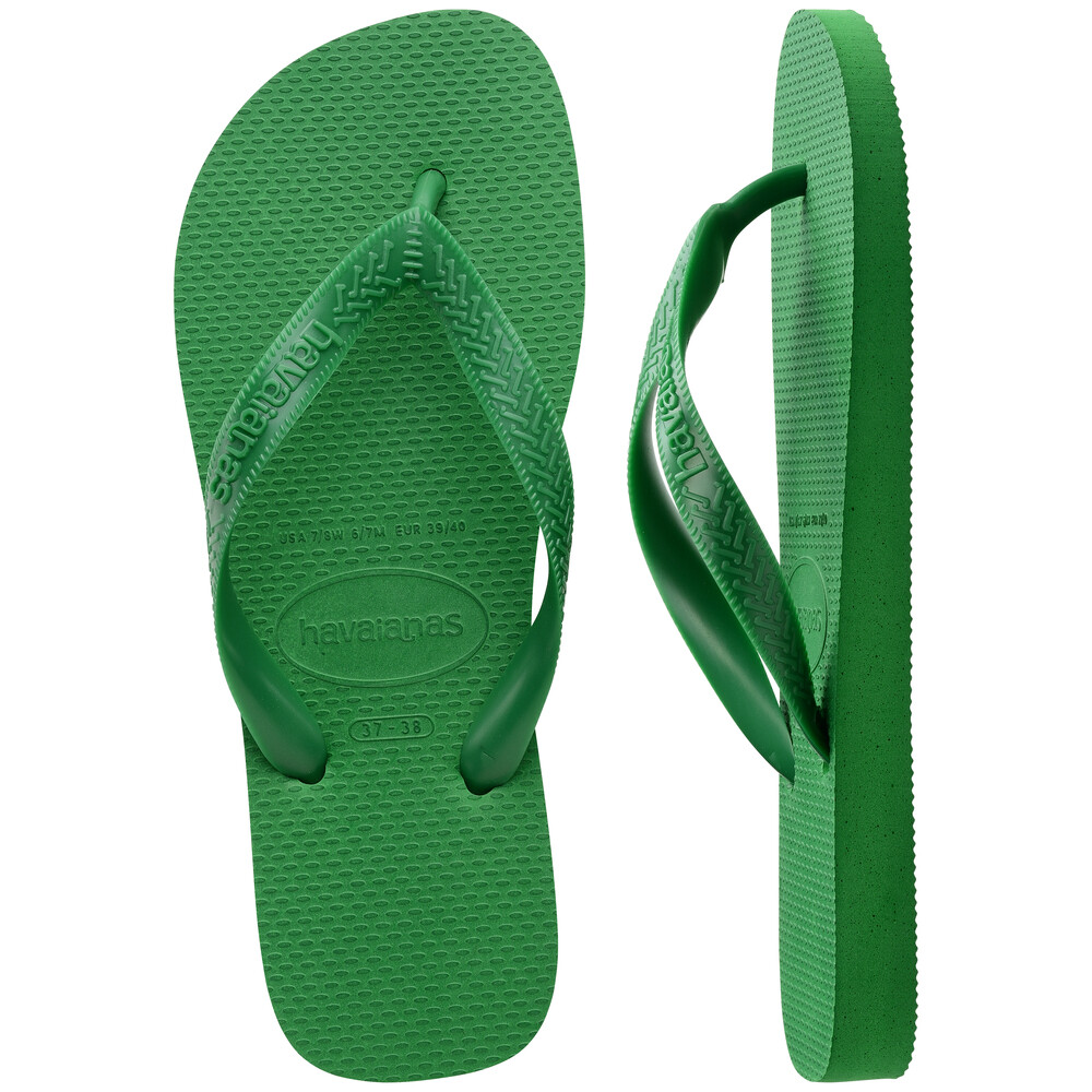 Sandalias Havaianas Top Niños Verde Patria