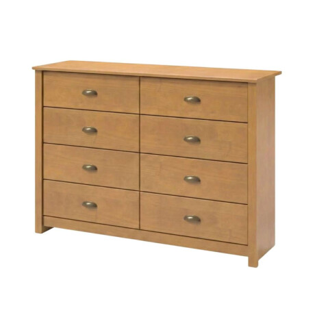 Comoda 8 cajones Linea Colonial Freijo