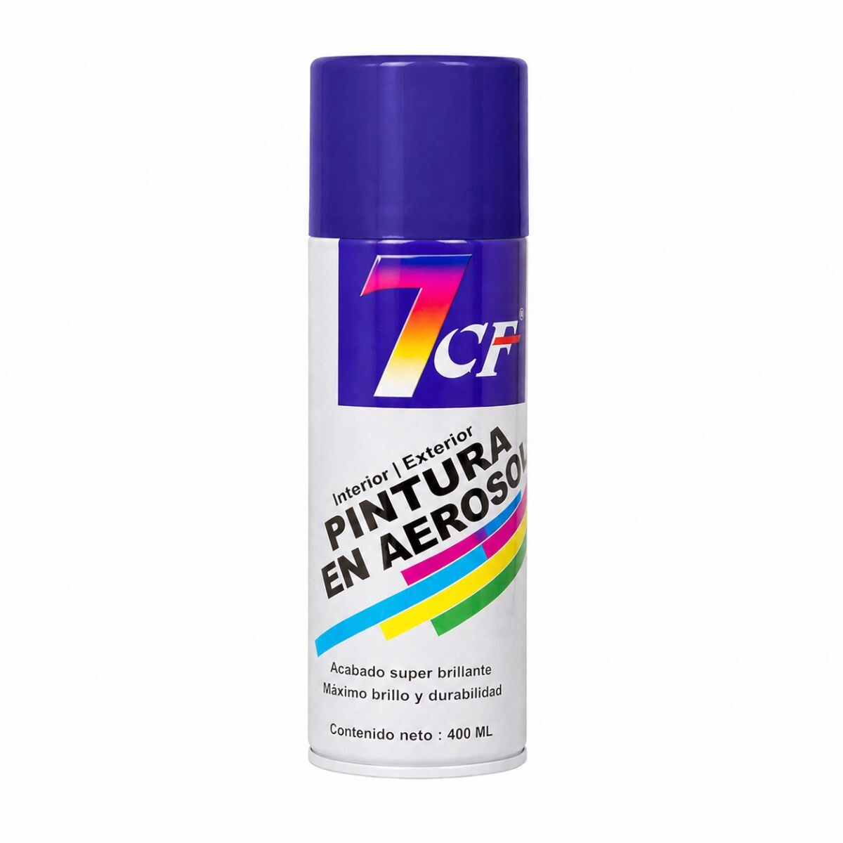 ESMALTE AEROSOL BRILLANTE 7CF 400ml. Azul Medium Blue 21