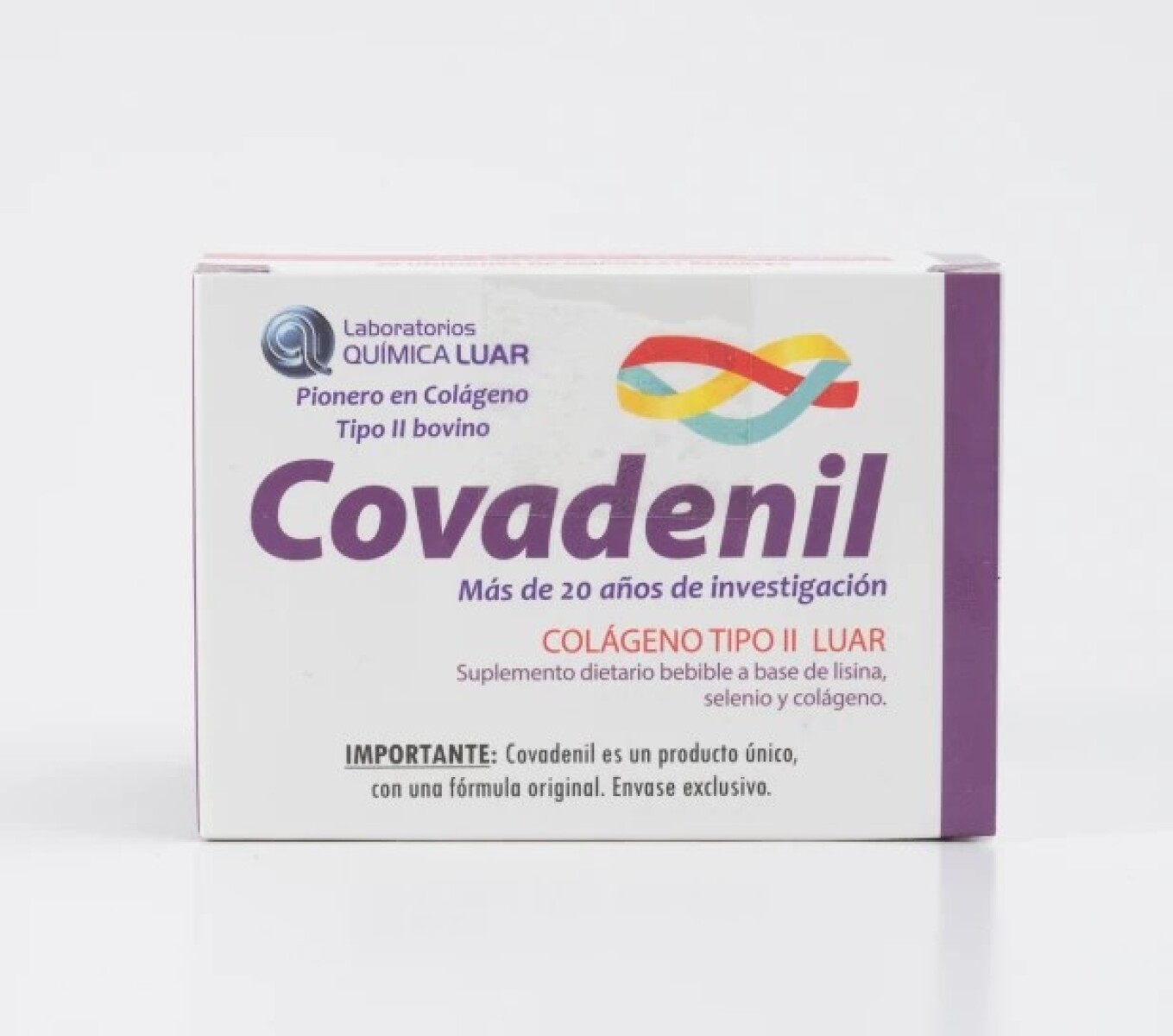 Covadenil | Colágeno Tipo II Bovino | 30 Ampollas Bebibles de 2 ml 