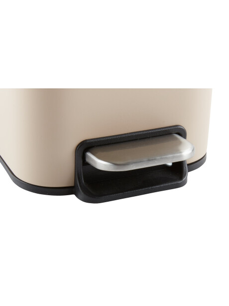 Papelera pedal ULLATTI 5L cierre suave beige Papelera pedal ULLATTI 5L cierre suave beige