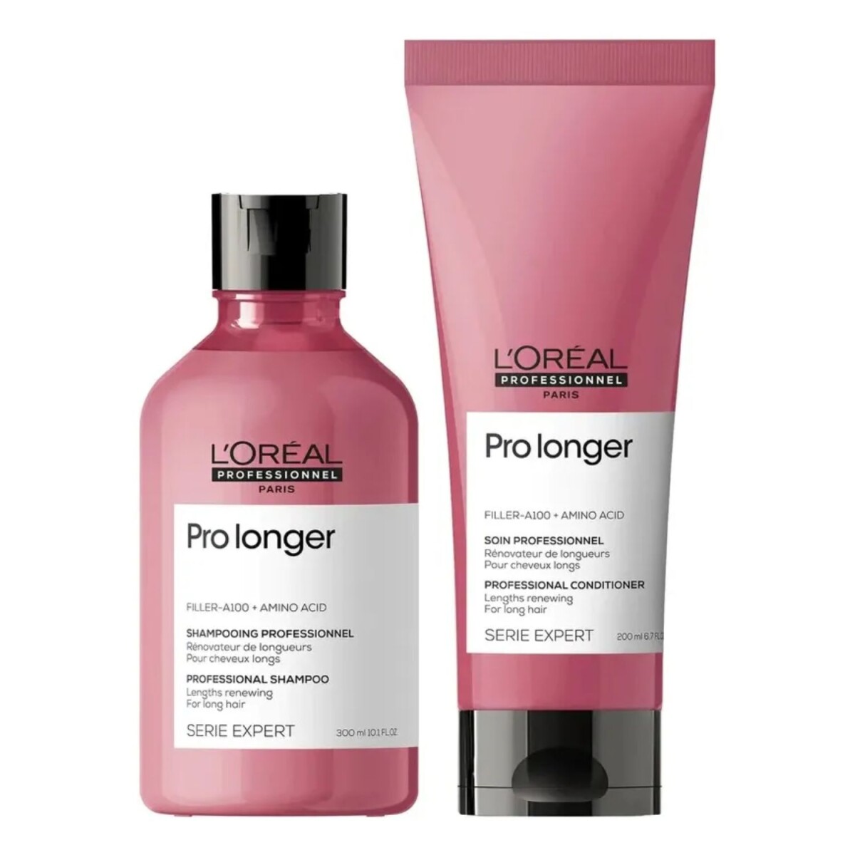 Pack L'oréal Prof Pro Longer Shampoo + Acondicionador 