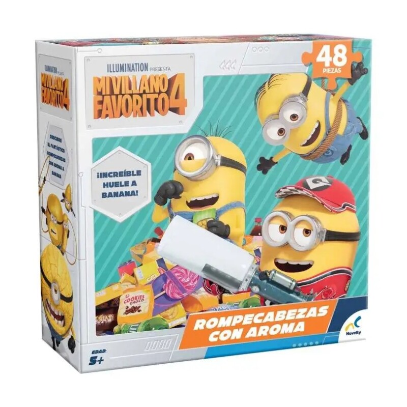 Jug.Puzzle Aroma Villano Favorito 4 E/Caja N/a
