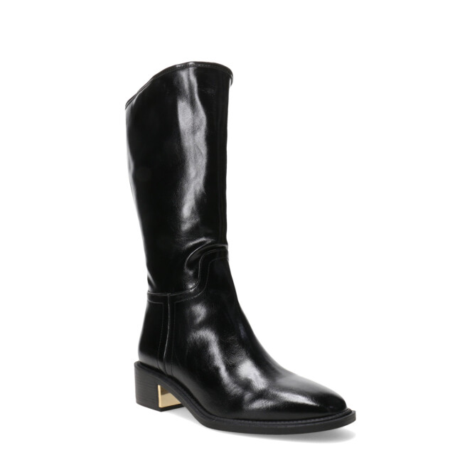 Botas de Mujer Miss Carol JUSTY en punta bucanera Negro