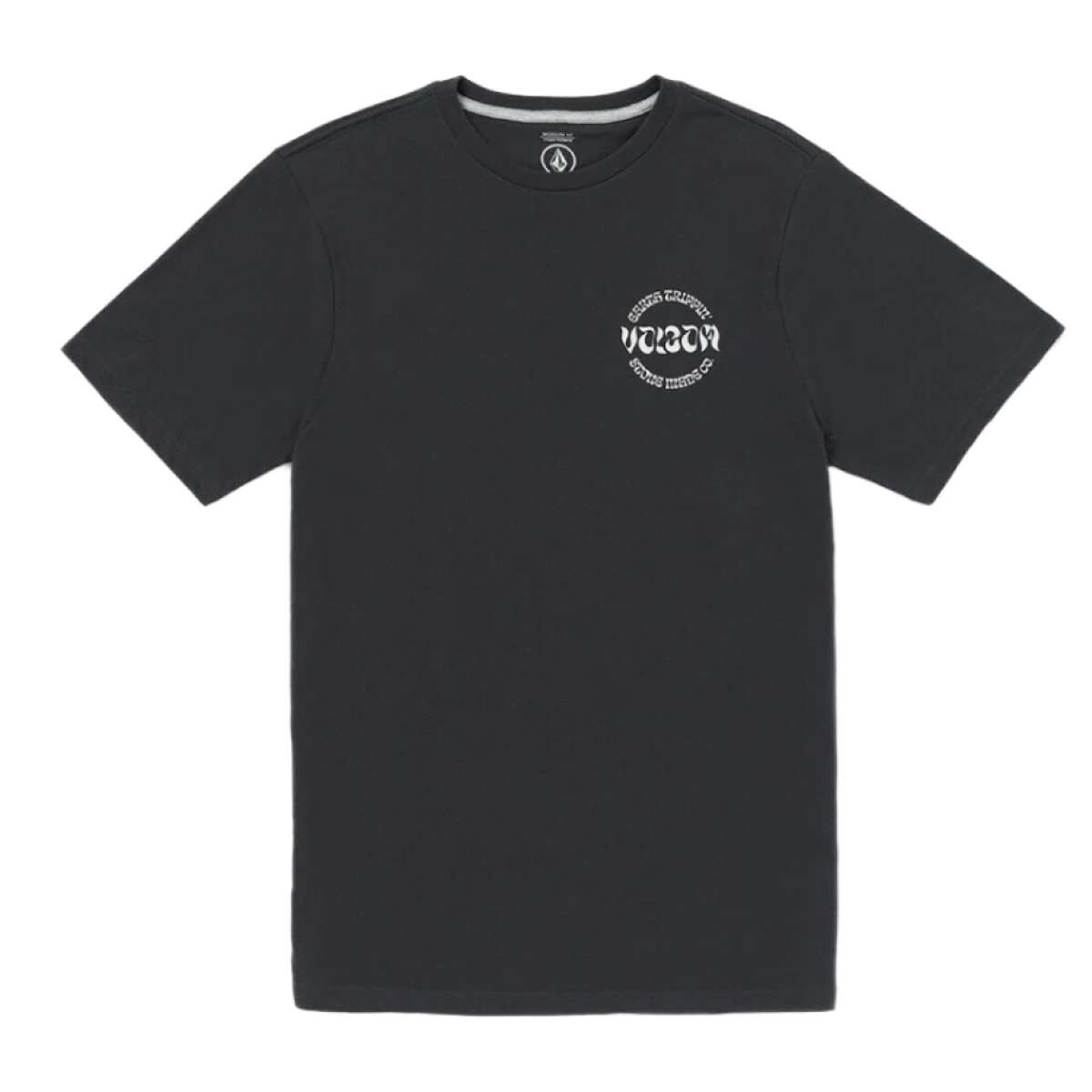 Remera Volcom Stoneature Sst - Negro 