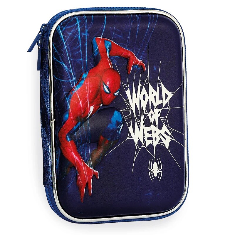 Cartuchera Canopla Spiderman Eva 1 Piso Rígida Mooving Cartuchera Canopla Spiderman Eva 1 Piso Rígida Mooving