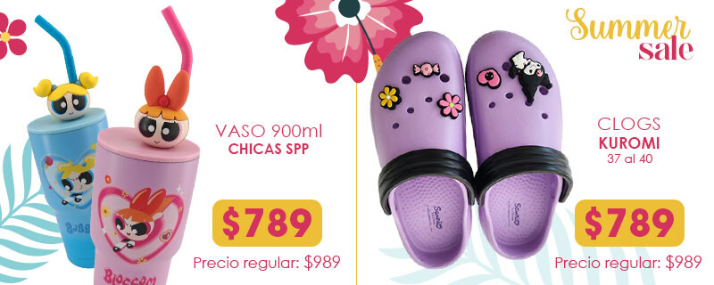 Vaso y Clogs Summer Sale