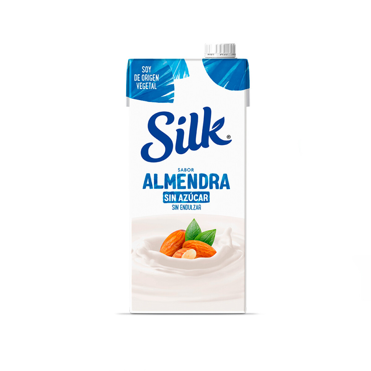 Leche Almendras Sin Azúcar Silk 1L 