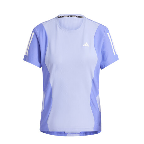 Remera de Mujer Adidas Aeroready Lila - Blanco