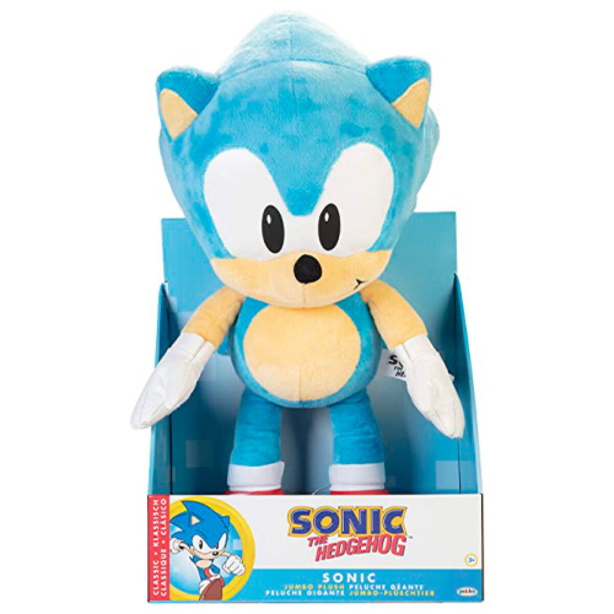 Peluche Sonic The Hedgehog 19 Cm